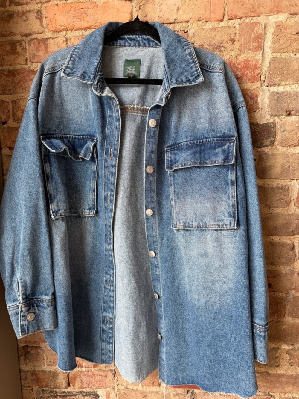 Wild Fable Denim Shirt Jacket Size Medium